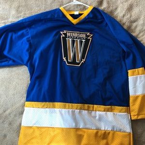Vintage Windsor Canadian Hockey Jersey